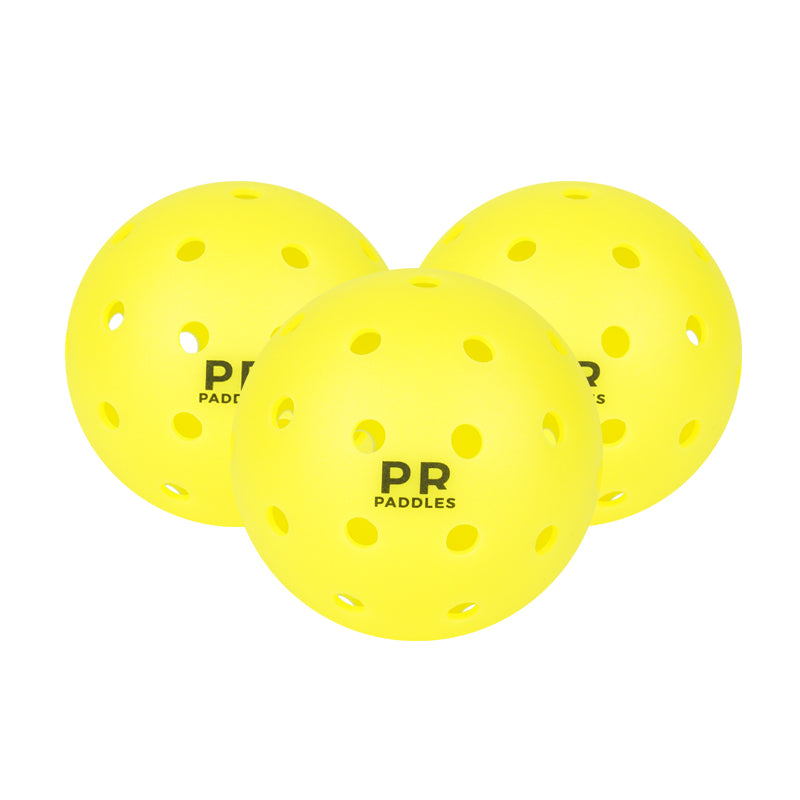 PR Tournament Outdoor Pickleballs - 3 Pack